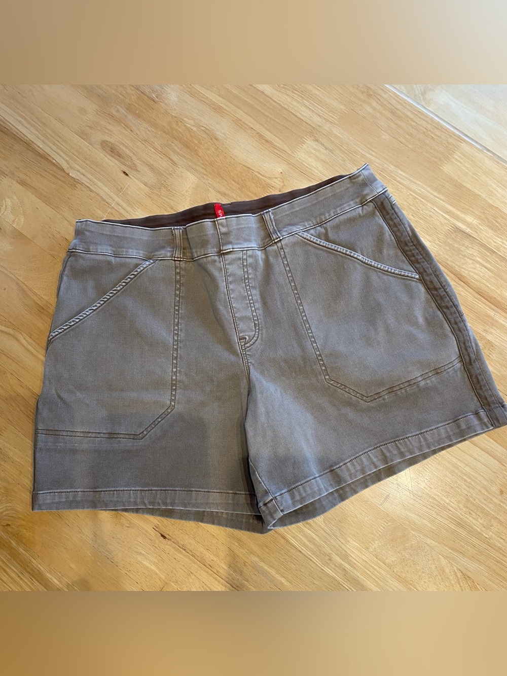 SPANX Twill 6” Shorts Cedar XL